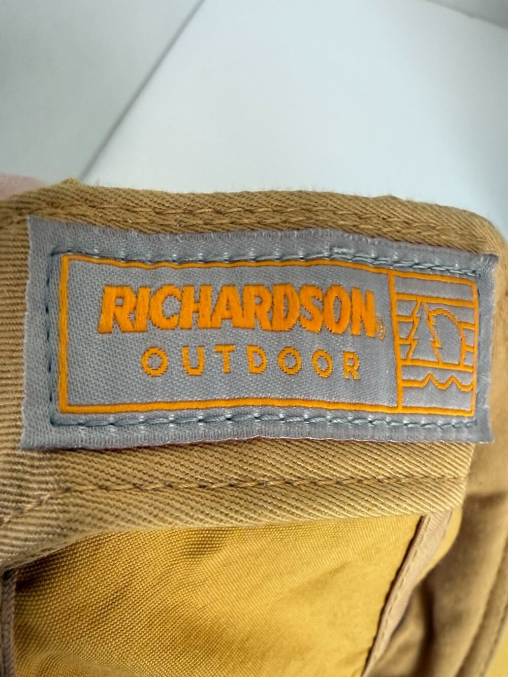 Scientific Anglers Mustard Yellow Flat Brim Retro Hat - Picture 7 of 7